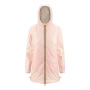 Lichtgewicht Opvouwbare Regenjas K-Way , Pink , Dames