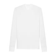 Witte Longsleeve T-shirt Wardrobe.nyc , White , Dames