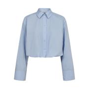 Lichtblauwe Dandy Ballon Shirt Co'Couture , Blue , Dames