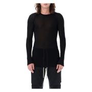 Stijlvolle Deep V-hals T-shirt Rick Owens , Black , Heren