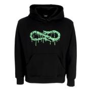 Zwarte Logo Hoodie met Voorzak Propaganda , Black , Heren