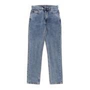 Reguliere Denim Blauwe Jeans met Zakken Octopus , Blue , Heren