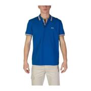 Katoenen Polo Shirt Heren Collectie Herfst/Winter Hugo Boss , Blue , H...