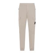 Katoenen Cargo Broek in Zand Stone Island , Beige , Heren