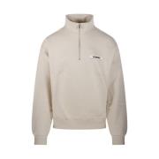 Gros Grain Sweatshirt in Beige Jacquemus , Beige , Heren