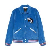 Blauwe Homecoming Varsity Jack Wales Bonner , Blue , Heren