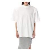 Stijlvolle Kylie T-shirt voor vrouwen The Attico , White , Dames