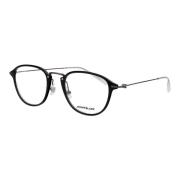 Stijlvolle Optische Bril Mb0155O Montblanc , Black , Heren