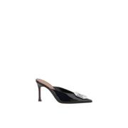 Rhinestone Stiletto Heel Pumps Amina Muaddi , Black , Dames