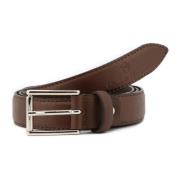 Bruin Leren Riem - Stijlvol en Verstelbaar Duca di Morrone , Brown , H...