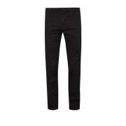 Moderne katoenen broek voor mannen Liu Jo , Black , Heren