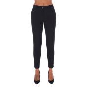 Stretch Katoenen Broek RRD , Black , Dames