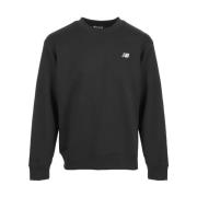 Katoenen Gebreide Kleding en Sweaters New Balance , Black , Heren