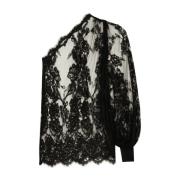 Stijlvolle TOP voor modeliefhebbers Dolce & Gabbana , Black , Dames