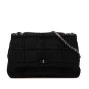 Pre-owned Wool chanel-bags Chanel Vintage , Gray , Dames