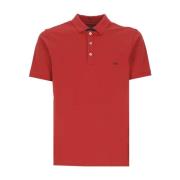 Poloshirt Fay , Red , Heren