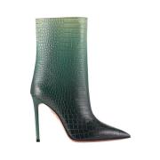 Krokodil Gradient Haklaarzen Aquazzura , Green , Dames