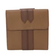 Pre-owned Leather wallets Chloé Pre-owned , Brown , Dames