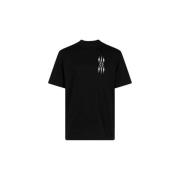 Argyle T-shirt Amiri , Black , Heren