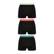 Driepak katoenen boxershorts Paul Smith , Black , Heren