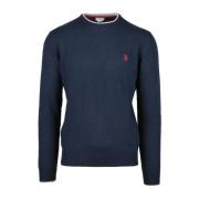 Nachtblauwe Trui voor Heren U.s. Polo Assn. , Blue , Heren