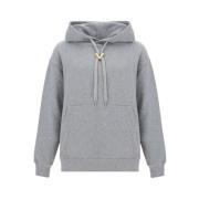 Jersey Hoodie met Rits Valentino , Gray , Heren