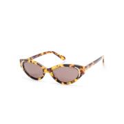 Sk6030 104073 Sunglasses Swarovski , Brown , Dames