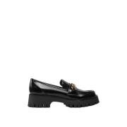 Zwarte damesschoenen in loaferstijl Guess , Black , Dames