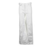 Katoenen Jeans Victoria Beckham , White , Dames