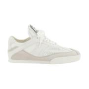 Mesh en Suede Veterschoenen Chloé , White , Dames