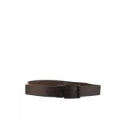 Stijlvolle Polyurethaan Riem Emporio Armani , Brown , Heren