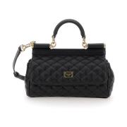 Zwarte Matelassé Tas Dolce & Gabbana , Black , Dames