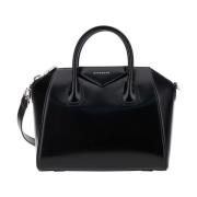 Zwarte Crossbody Tas met Bovenhandvatten Givenchy , Black , Dames