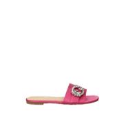 Katoenen sandalen Guess , Pink , Dames