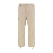 Cargo werkbroek met geborduurd logo Kenzo , Beige , Heren