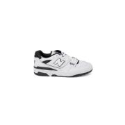 Trendy Print Leren Sneakers New Balance , White , Heren