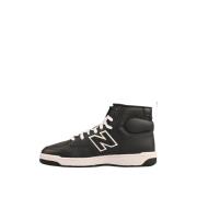 Trendy basketbalstijl sneakers New Balance , Black , Dames