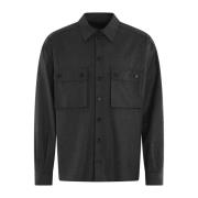 Heren Stijlvol Shirt Dolce & Gabbana , Gray , Heren