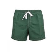 Polyamide Zwembroek Boxer met Koord Sundek , Green , Heren