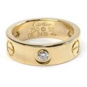 Pre-owned Yellow Gold rings Cartier Vintage , Yellow , Dames