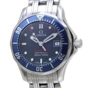 Pre-owned Stainless Steel watches Omega Vintage , Blue , Dames