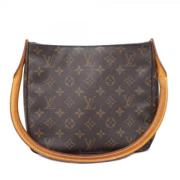 Pre-owned Canvas louis-vuitton-bags Louis Vuitton Vintage , Brown , Da...