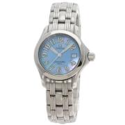 Pre-owned Glass watches Omega Vintage , Blue , Dames