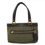 Pre-owned Fabric louis-vuitton-bags Louis Vuitton Vintage , Green , Da...