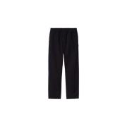 Flint Pant van middengewicht katoenen keperstof Carhartt Wip , Black ,...