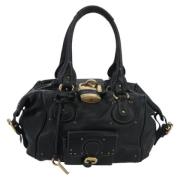 Pre-owned Leather handbags Chloé Pre-owned , Black , Dames