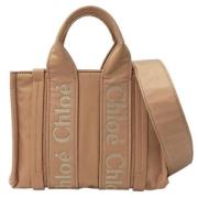 Pre-owned Nylon handbags Chloé Pre-owned , Brown , Dames