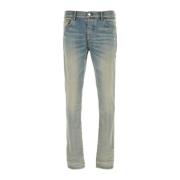 Stretch Denim Jeans Amiri , Blue , Heren