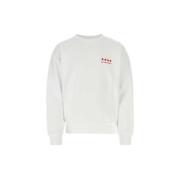 Gedrukte katoenen sweatshirt Givenchy , White , Heren