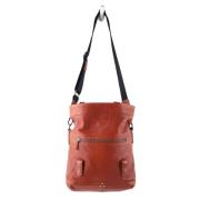 Pre-owned Leather shoulder-bags Jérôme Dreyfuss Pre-owned , Brown , Da...